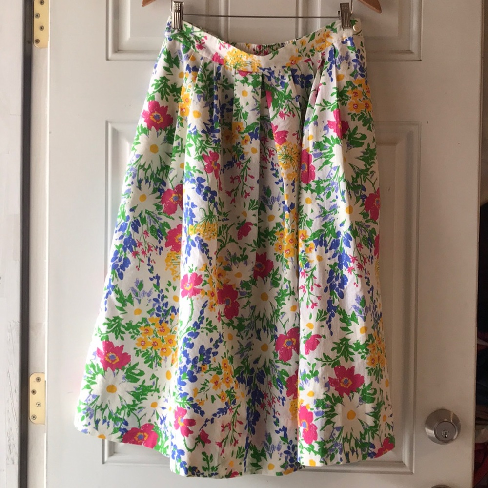 Floral skirt - vintage - last chance!